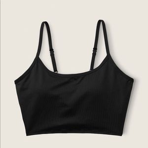 Pink Black Sports Bra